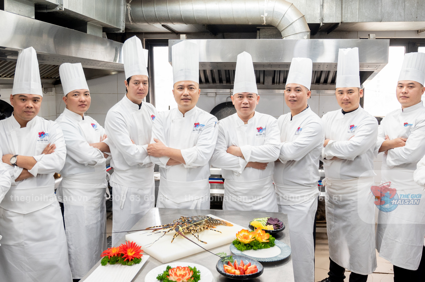 Đội ngũ Chef hơn 30 năm kinh nghiệm sở hữu đôi tay tài hoa