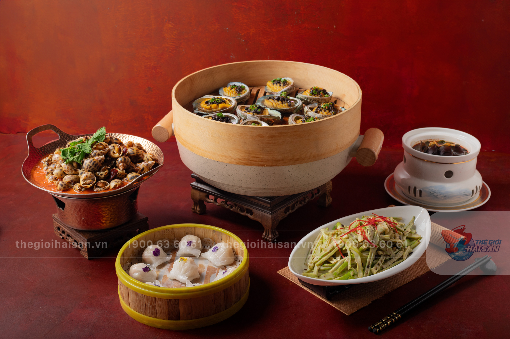 Menu hải sản Taste Of China