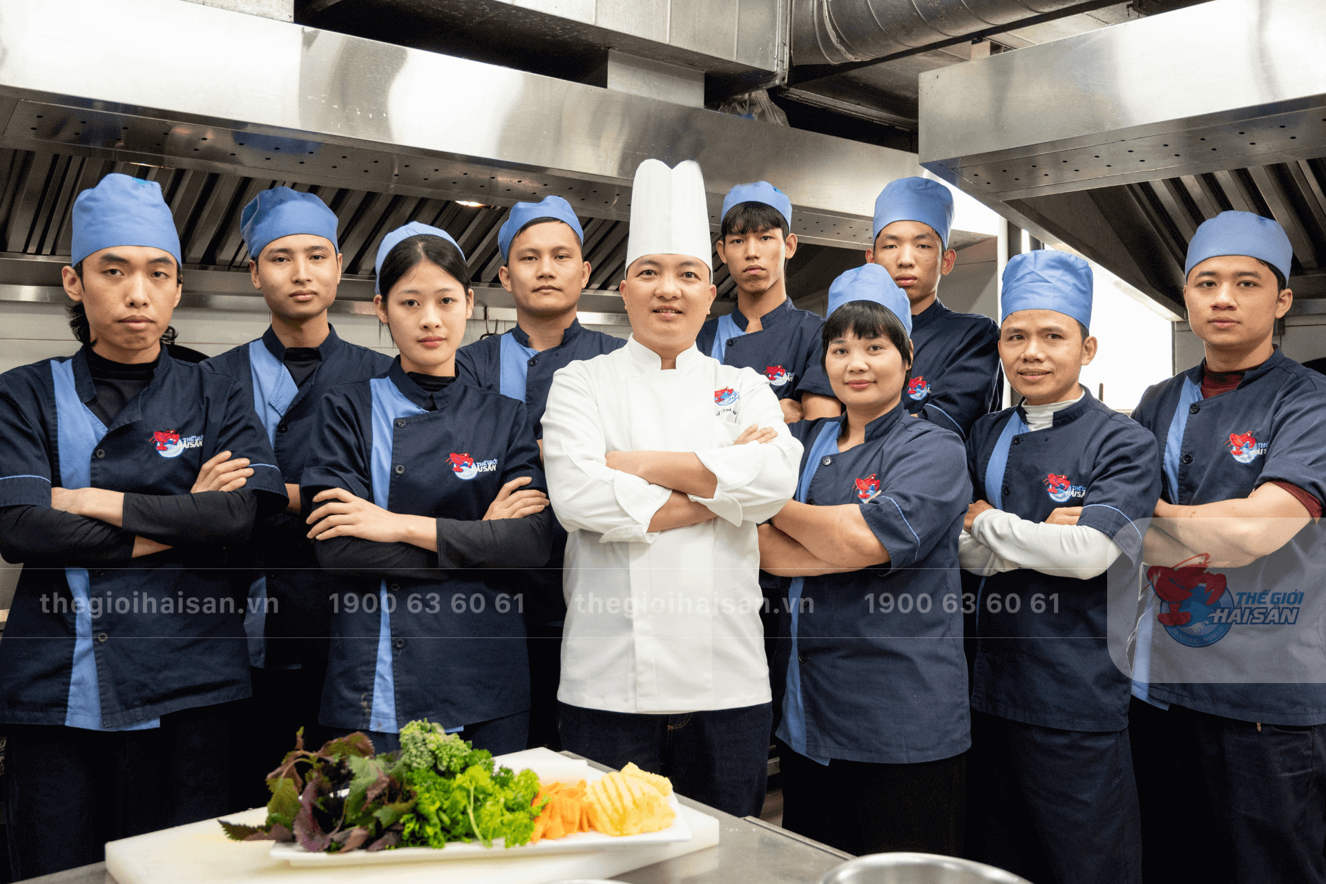 Đội ngũ Chef dày dặn kinh nghiệm với đôi tay tài hoa