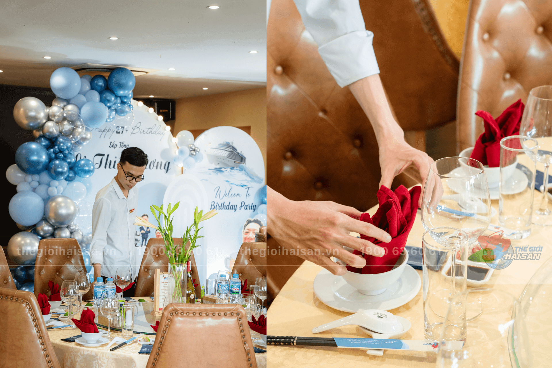 Đội ngũ nhân viên luôn mang tinh thần “Chăm sóc và phục vụ thực khách”